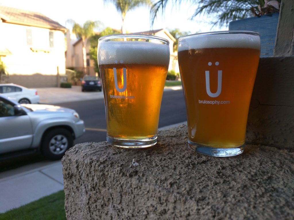 Left: force carbonated | Right: keg conditioned