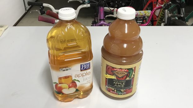 exBEERiment  Cheap Filtered Juice vs. Expensive Unfiltered Juice