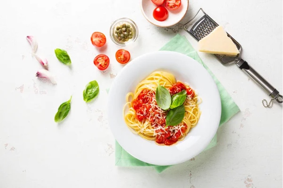 Pasta in Bowl