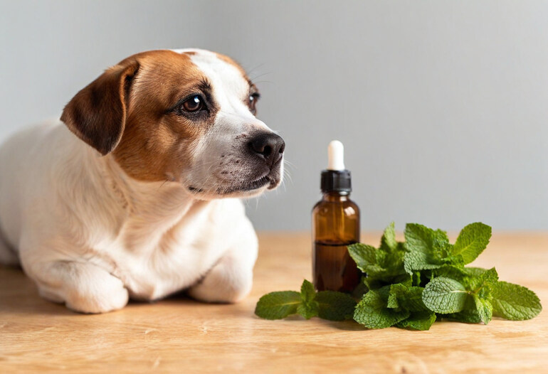 Peppermint oil’s impact on dog health