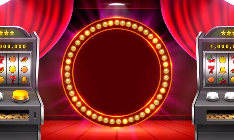A safari slot machine in action